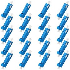 20 Pack Singlemode SC/UPC Male to LC/UPC Female Adapter Fiber Optic Connector FT picture
