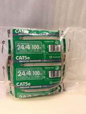 Southwire Cat5e Indoor/Outdoor Cable 100 ft Tan 24/4 CMR/CMX-TAN 32886 picture