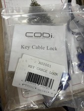 CODI Security Laptop Key Cable Lock A02001 New picture
