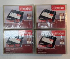 LOT OF 4 Imation 3m Cartridge 5GB Compressed 2.5GB Uncompressed TRAVAN Sealed picture