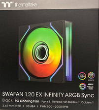 Thermaltake - CL-F264-PL12SW-A - SWAFAN 120 EX INFINITY ARGB Fan picture