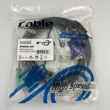 IOGEAR USB KVM Bonded Cable 10-Feet with USB and VGA Connections (G2L5203U) picture