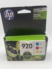 Genuine HP 920 Combo Pack  Magenta Cyan Yellow OEM Exp 11/2019 New in Box picture
