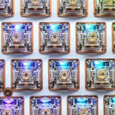 Gatoron North Pole Mechanical Keyboard Switch Transparent RGB Custom picture