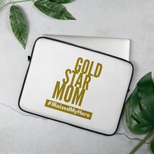 Gold Star Mom Laptop Sleeve picture