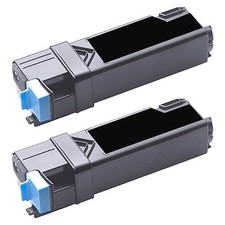 2 Pack 331-0719 Black Toner for Dell 2150cdn 2150cn 2155cdn 2155cn Printer picture