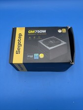 Segotep GM750W ATX 750W Fully Modular Power Supply PCIe 5.0 Black 1 Fan picture