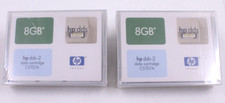Lot of 2 HP C5707A DDS-2 8GB Data Tape Cartridge picture