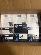Lot Of 48 Pcs Of HP 564 Genuine Black Ink Cartridge CB316WN Exp. 06/2015 picture