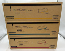 New Genuine Xerox Phaser 7300 Toner Cartridge Cyan Yellow Magenta picture