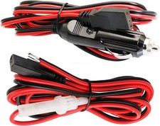 3-Pin Power Cord Car Cigarette Lighter Plug for Cobra 25/29/148 CB Radio 5FT picture