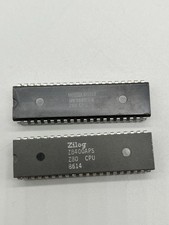 Lot of 100 NOS Vintage IC Chips Z80 CPU RAM ADC Mixed Brands DIP picture