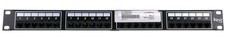 ICC ICMPP24TF2 24-PORT 8P2C 50-PIN FEMALE TELCO 1U VOICE PATCH PANEL picture