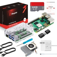 iRasptek Starter Kit for Raspberry Pi 5 2GB RAM 64GB with OS pre-installed picture