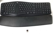 Logitech Ergo K860 Yr0072 Wireless Ergonomic Keyboard w/Dongle Works Great picture