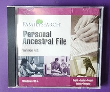 Family Search Personal Ancestral File Version 4.0 Windows 95 picture