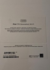 NEW - Unopened Apple iPad 7th Gen. 32GB, Wi-Fi,  Space Gray - FREE Speck Case picture