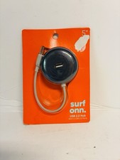 onn. Surf USB 2.0 Hub 4-Port 5” Cord Plug & Play Windows Mac New Sealed picture