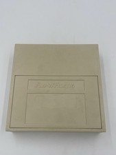 Vintage Flip N File 10 Beige Diskette Disk Holder Case Storage Box picture