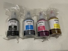 Genuine Epson T49H1 T49H2 T49H3 T49H4 Ink Bottles 4 Pack for SureColor T3170x picture