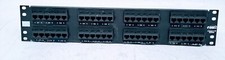 AMP 48 port patch panel CATEGORY 5E SYSTEM - P/N 406331-1 picture