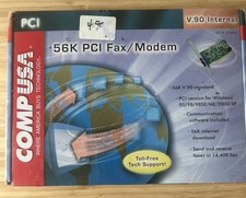 NEW COMP USA 274406 56k PCI Fax/Modem Sealed V.90 Internal U9 picture