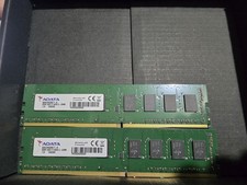 ADATA 16GB DDR4‑2400 2x8gb PC4‑2400T Desktop RAM AO2P24HC8T1‑BTBS picture