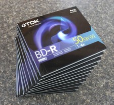 11 x TDK BD-R Blank Recordable Blu-Ray Disc 50GB 4x Speed NEW picture