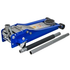 3T Heavy Duty Horizontal Low Profile Floor Jack with Dual Piston Quick Lift Pump picture