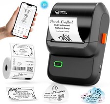 Phomemo M100 Thermal Printer Label Makers Barcode Bluetooth Portable Printer lot picture