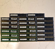 20pc Server RAM Lot 296GB DDR3 DDR4 ECC RDIMM 16GB 8GB PC3 PC4 Tested picture
