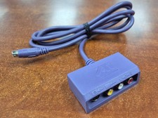 ATI All In Wonder Radeon S-Video / Composite Graphics Card Cable - Purple Brick picture