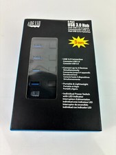 Adesso AUH-3040 4 Port USB 3.0 Hub with Individual Power Switch picture