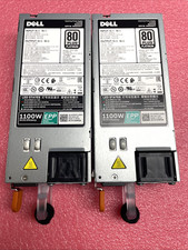 2X  GENUINE Dell L1100E-S1 PowerEdge 1100W Server Power Supply/ NO CABLE/ picture