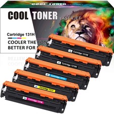 5PK 131 Color Toner Cartridges Fits Canon ImageClass CRG-131 LBP-7110CW MF8280CW picture