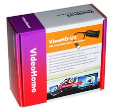 ViewHD-U3 PCTV USB 3.0 to HDMI connect HDTV monitor to notebook PC to 2048x1152 picture