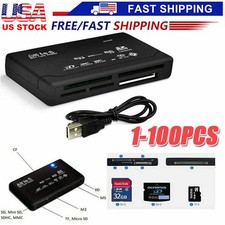 Memory Card Reader Mini 26-IN-1 USB 2.0 High Speed For CF xD SD MS SDHC LOT picture