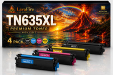 ** NEW Brother Toner | TN635XL / TN635 | Black / Color | Compatible | 4-Pack picture