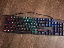 Pictek PC305A Wired Gaming Keyboard USB Full Size Mechanical Light Up picture
