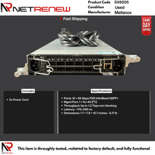 Mellanox SX6005 12-Port Unmanaged Switch picture