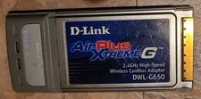 D-Link Air Plus Extreme G DWL-G650 Wireless Desktop Laptop Adapter picture