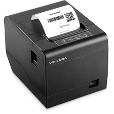 Volcora Thermal Receipt Printer 80mm USB/Ethernet Auto Cutter Black picture