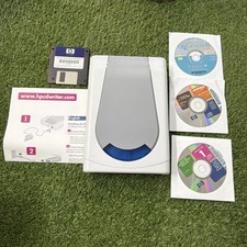 HP 8220e/8230e external drive CD-WRITER 8200 Series, Power ,USB Cable Software picture