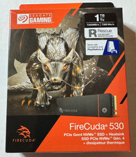 Seagate FireCuda 530 1TB NVMe PCIe Gen4 M.2 SSD w/ Heatsink PS5 New Sealed picture