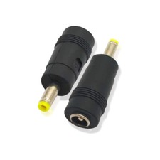5.5x2.1mm Female to 4.0x1.7mm Male DC Power Plug Connector Adapter picture
