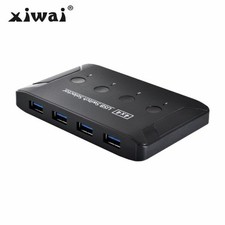 Xiwai KVM USB 3.0 Switch Selector 4 Port Pcs Sharing 4 Devices for Keyboard picture
