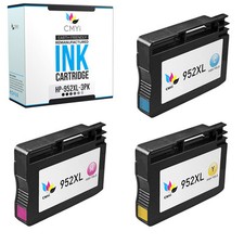 3-Pack Compatible HP 952XL Color Ink Cartridges for OfficeJet Pro 7730 7740 7745 picture