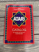 Vintage Atari 1981 Video Computer System Catalog picture
