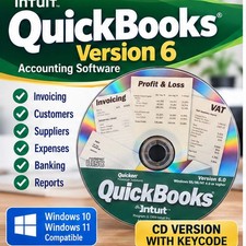 QuickBooks Accounting Software Windows Book Keeping Small Business No Subs picture