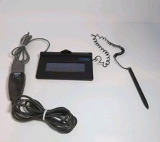 Topaz SigLite 1 x 5 T-S460-B-R Signature w Stylus / Tripp-Lite USA-19HS USB D1U5 picture